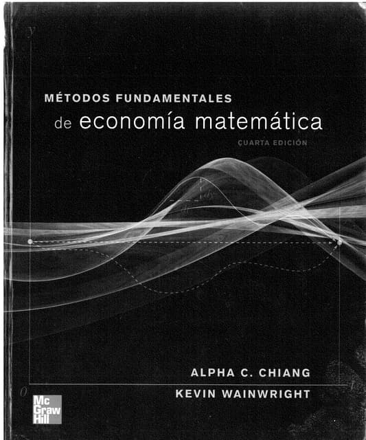 Matematica Para Economistas Chiang Pdf